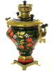 Сувенирный самовар Хохлома фото 3 — Samovars.ru
